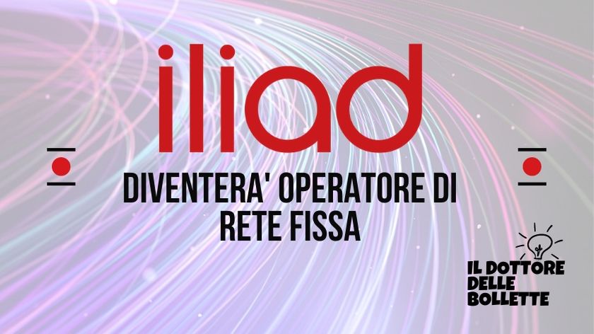 Iliad diventerà operatore di rete fissa