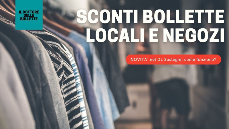 SCONTI AUTOMATICI SULLE BOLLETTE PER LE PARTITE IVA: REMAKE DEL 2020